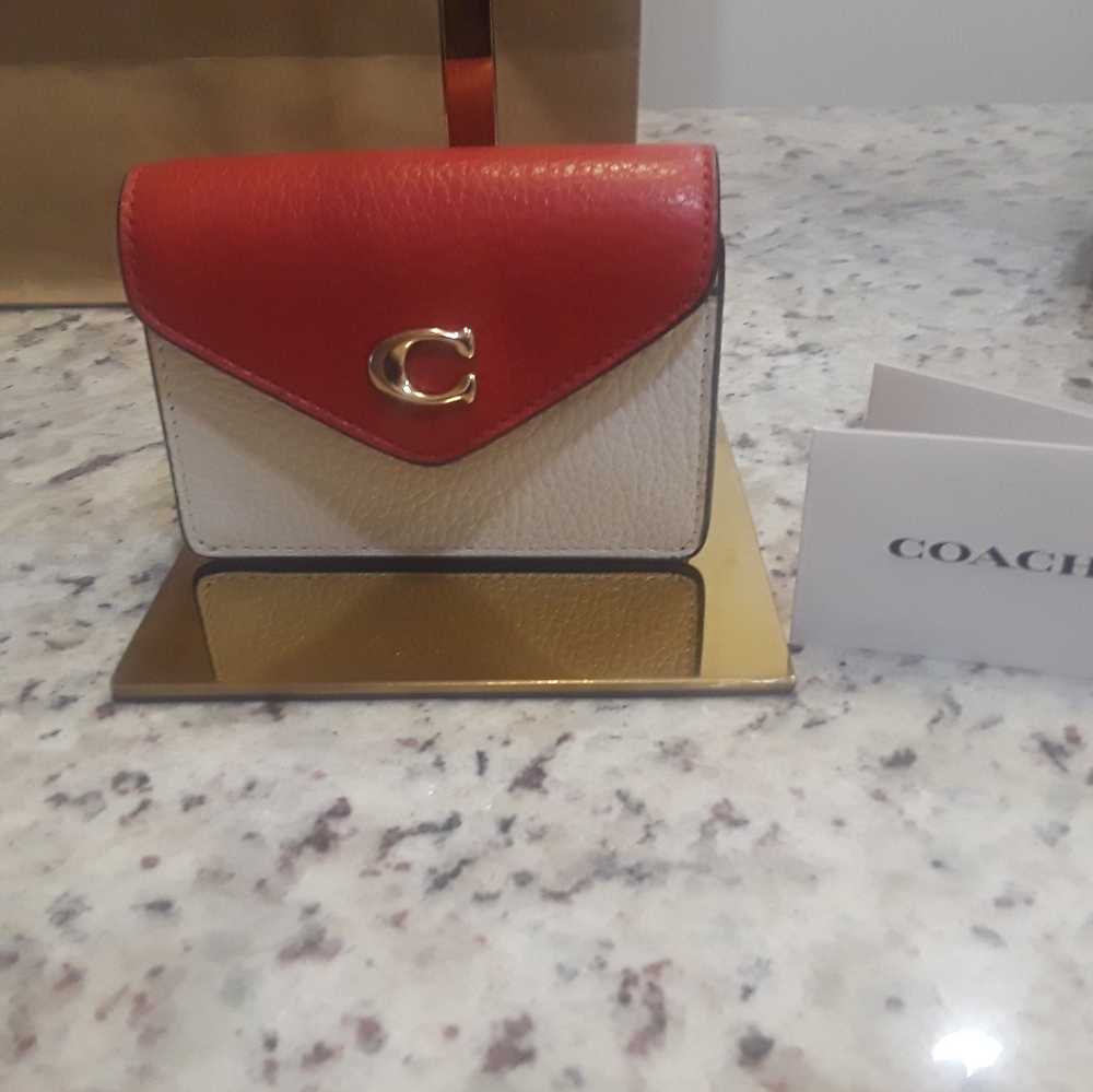 💝Host Pick💝COACH Tammie Card Case in Colorblock NWT
